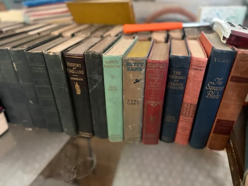 Mixed Antique Hardcover Book Lot