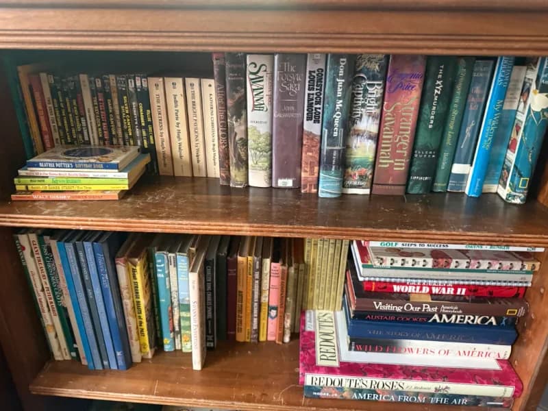 Mixed Vintage Hardcover and Paperback Book Lot